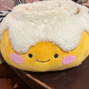 Smiling Yellow and White Plush Kids